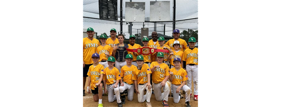 Congratulations to the Fall 2022 12U Jimis of Hendricks- Winter Fireball Champions!